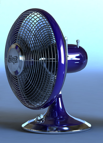 3d max fan hunter portable - Portable Fan by 